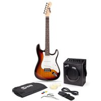 PDT RockJam Elec Guitar Super Kit Sun