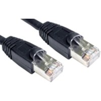 Cables Direct B6ST-705K networking cable Black 5 m Cat6 F/UTP (FTP)