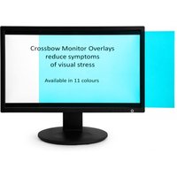Crossbow Education Monitor Overlay Aqua- 24 Widescreen (299 x 529 mm).
