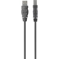 Belkin USB 2.0 A - USB 2.0 B. 4.8m USB cable USB A USB B Grey