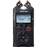 Tascam DR-40X dictaphone Flash card Black