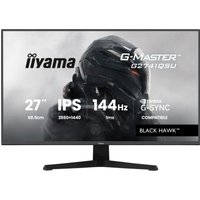 iiyama G-MASTER G2741QSU-B1 computer monitor 68.6 cm (27") 2560 x 1440 pixels 4K Ultra HD QLED Black
