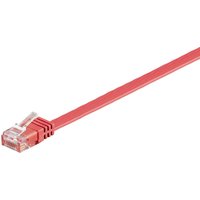 Microconnect V-UTP601R-FLAT networking cable Red 1 m Cat6 U/UTP (UTP)