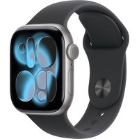 Apple Watch Series 11 GPS 42mm Space Grey Aluminium Case with Black Sp
