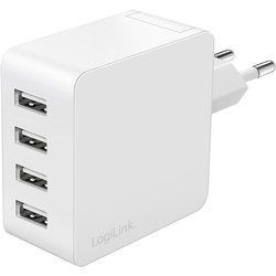 Logilink PA0336W Mobile Device Charger Universal White Ac Fast Chargin