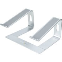 StarTech.com Laptop Stand for Desk. Supports 5kg/11lb. Aluminum. Silve