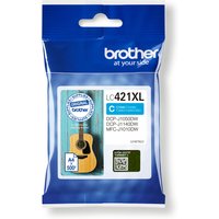Brother LC-421XLC Ink cartridge cyan. 500 pages for Brother DCP-J 1050