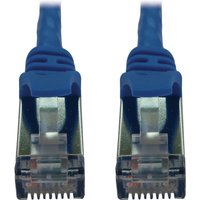 Tripp Lite N262-S01-BL Cat6a 10G Snagless Shielded Slim STP Ethernet C
