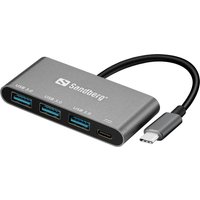 Sandberg USB-C to 3xUSB 3.0 Hub + PD