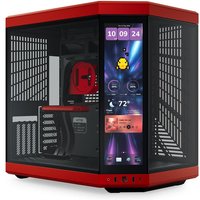 HYTE Y70 Touch Infinite Midi Tower Black. Cherry colour
