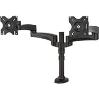 B-Tech Twin Flat Screen Desk Mount with Double Arms