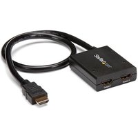 StarTech.com 4K HDMI 2-Port Video Splitter – 1x2 HDMI Splitter – Power