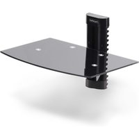 Floating Wall Mounted AV Shelf. Adjustable Height Shelf F