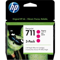 HP CZ135A/711 Ink cartridge magenta 29ml Pack=3 for HP DesignJet T 520
