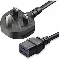 FDL 2M UK MAINS PLUG TO IEC C19 SOCKET POWER CABLE