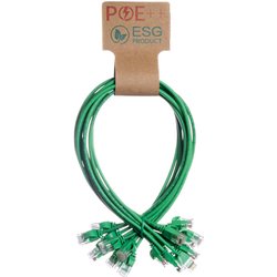 Cablenet 0.25M Cat6 RJ45 Green U/Utp Lsoh 30AWG Slim Snagless Booted P Cablenet 0.25M Cat6 RJ45 Green U/Utp Lsoh 30AWG Slim Snagless Booted P