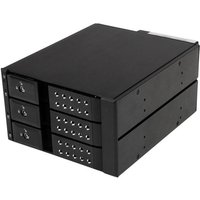 StarTech.com 3 Bay Aluminum Trayless Hot Swap Mobile Rack Backplane fo