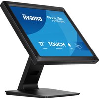 iiyama ProLite T1731SR-B2S computer monitor 43.2 cm (17") 1280 x 1024 pixels SXGA LCD Touchscreen Table Black