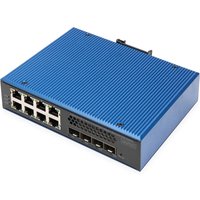 Digitus Industrial 8 + 4 10G uplink port L3 managed Gigabit Ethernet P