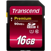 Transcend SD Card SDXC/SDHC Class 10 UHS-I 16GB