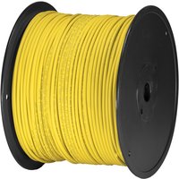 Cablenet Cat6 Yellow U/UTP PVC 24AWG Stranded Patch Cable 305m Box