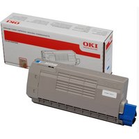 OKI 44318607 Toner cyan. 11.5K pages ISO/IEC 19798 for OKI C 710/711/7