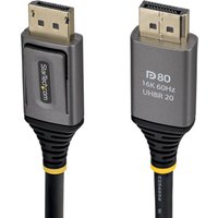 StarTech.com 1m DisplayPort 2.1 Cable. VESA Certified DP80 DisplayPort