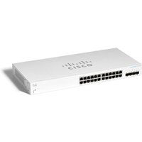 Cisco CBS220-24T-4X Managed L2 Gigabit Ethernet (10/100/1000) White