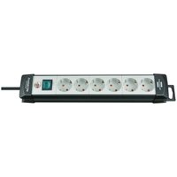 Brennenstuhl 1951560100 power extension 3 m 6 AC outlet(s) Black. Grey