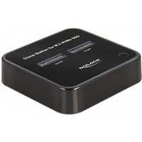 DeLOCK M.2 Docking Station for 2 x M.2 NVMe PCIe SSD with Clone functi