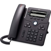 Cisco 6851 IP phone Black 4 lines Wi-Fi