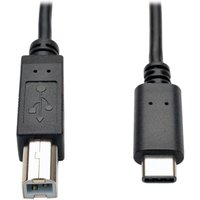 Tripp Lite U040-006 USB-C to USB-B Cable - USB 2.0. (M/M). 6 ft. (1.83