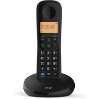 British Telecom D9R8WS00 DECT telephone Caller ID Black