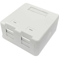 Lanview LVN127767 socket-outlet RJ-45 White