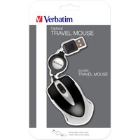 Verbatim Go Mini Optical Travel Mouse - Black