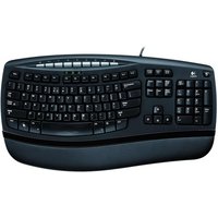 Logitech Comfort Wave 450 keyboard USB QWERTY Black