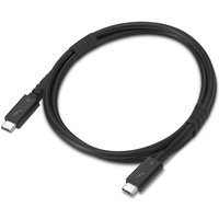 Lenovo 4X91U94412 Thunderbolt cable 1 m 40 Gbit/s Black