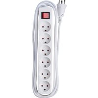 Microconnect MC-GRU0630DK power extension 3 m 6 AC outlet(s) Indoor Wh