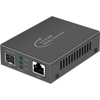 LogiLink NMC002 network media converter 2500 Mbit/s Black