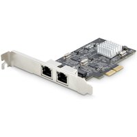 StarTech.com 2-Port 2.5Gbps NBASE-T PCIe Network Card. Intel I225-V. D
