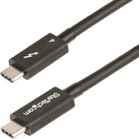 StarTech.com 3ft (1m) Thunderbolt 4 Cable - 40Gbps - 100W PD - 4K/8K V
