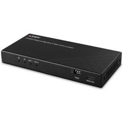 Lindy 2 Port Hdmi 8K60 Splitter With Audio Lindy 2 Port Hdmi 8K60 Splitter With Audio