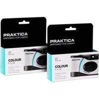 Praktica Single Use Disposable Colour Film Camera with Flash - Green -