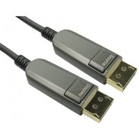 Cables Direct AOCDP-010 DisplayPort cable 10 m Black. Grey