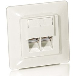 Equip Cat.5E German Modular Outlet Set