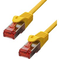 ProXtend CAT6 F/UTP CU LSZH Ethernet Cable Yellow 10m