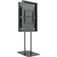 Multibrackets M Pro Series - Enclosure 49" Floorbase Dual Pole B2