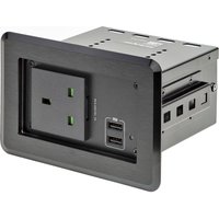 StarTech.com Conference Table Power Center with 1x CE Certified BS1363