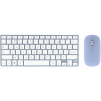T'nB KBCOLORBL keyboard Mouse included Bluetooth AZERTY French Bl