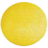 Durable 170404 self-adhesive label Round Permanent Yellow 10 pc(s)